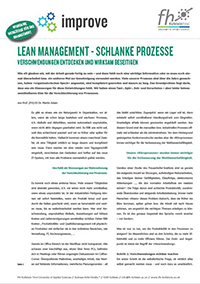 Lean Management - Schlanke Prozesse: Verschwendung entdecken und wirksam beseitigen