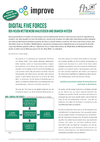 Digital Five Forces - Den neuen Wettbewerb analysieren und Chancen nutzen